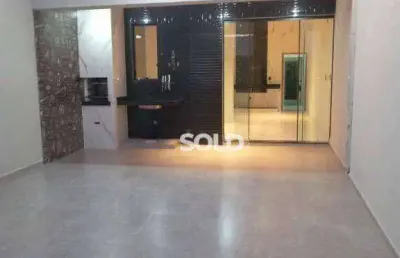 Casa com 2 dormitórios sendo 1 suíte, 125m² de terreno, pé direito de 4m, à venda - residencial irineu zanetti - franca/sp