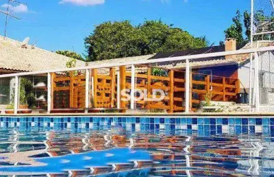 Chácara com 3 dormitórios à venda, 3000 m² por r$ 1.400.000,00 - chácara alto da boa vista  - franca/sp
