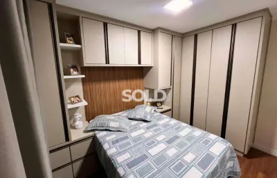 Apartamento com 2 dormitórios à venda, 45 m² por r$ 179.900,00 - chácara sao paulo  - franca/sp