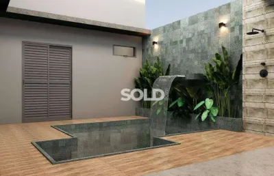 Casa com piscina, 3 suítes, 250m² de terreno,  à venda por r$ 1.250.000,00 - residencial tellini - franca/sp