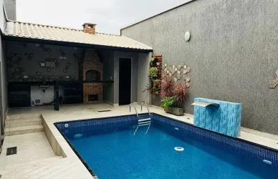 Casa com 2 quartos à venda no Balneário Maracanã, Praia Grande 
