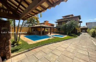 Casa para venda em saquarema, porto da roça i, 5 dormitórios, 2 suítes, 5 banheiros, 8 vagas