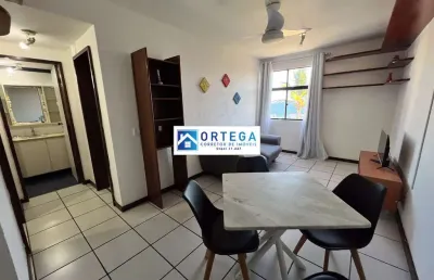 Aluguel de apartamento quarto e sala, 50 m2, mobiliado, ondina, salvador-ba