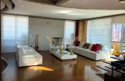 Cobertura com 5 suítes no condomínio klimt para comprar, 414m² - bairro jardim, santo andré/sp.