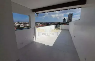 Cobertura sem condomínio com 2 quartos para comprar, 88m² - vila alzira, santo andré/sp.