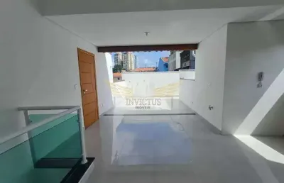 Cobertura sem condomínio com 2 quartos para comprar, 95m² - vila alzira, santo andré/sp.