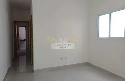 Apartamento garden sem condomínio com 2 quartos para comprar, 60m² - vila alzira, santo andré/sp.