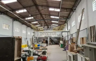 Galpão comercial para comprar, 1.700m² - jardim irene, santo andré/sp.