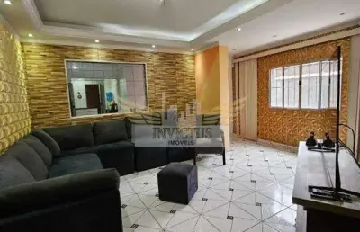 Sobrado residencial com 3 quartos à venda, 222m² - parque novo oratório, santo andré/sp.