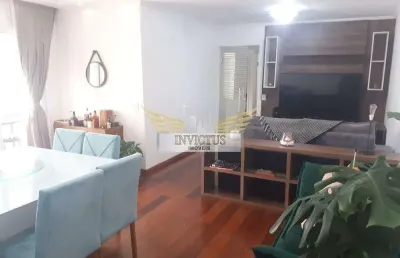 Apartamento com 3 quartos no edifício splendor para comprar, 122m² - bairro jardim, santo andré/sp.