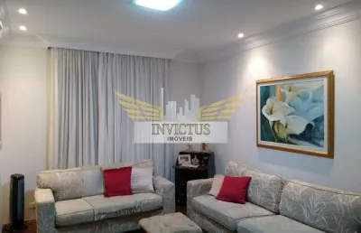 Apartamento com 4 quartos no edifício belleville para comprar, 260m² - bairro jardim, santo andré/sp