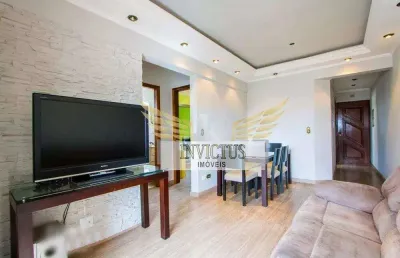 Apartamento com 2 quartos para comprar, 68m² - vila homero thon, santo andré/sp.