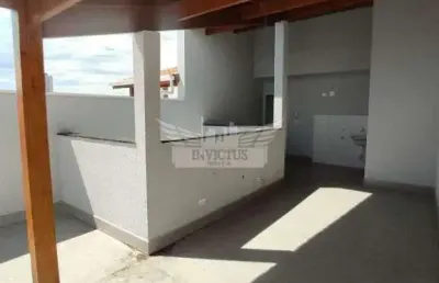 Cobertura sem condomínio com 2 quartos para comprar, 104m² - vila helena, santo andré/sp.