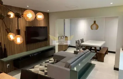 Apartamento 3 suítes no condomínio le quartier à venda, 103m² - centro, santo andré/sp.