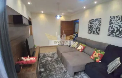 Apartamento sem condomínio com 3 quartos para comprar, 96m² - vila alto de santo andré, santo andré/sp.