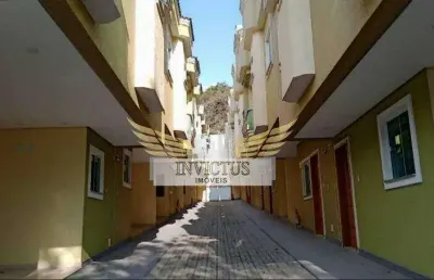 Sobrado em condomínio fechado com 2 dormitórios à venda, 120m² - vila princípe de gales, santo andré/sp.