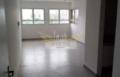 Sala comercial com renda no edifício faber trade center para comprar, 38m² - centro de santo andré/sp.