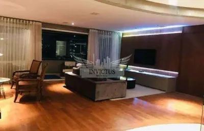 Apartamento com 3 suítes no edifício klimt para comprar, 205m² - jardim, santo andré/sp.