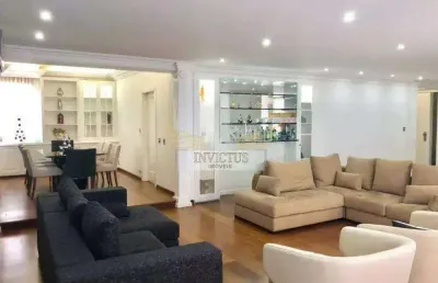 Apartamento com 4 quartos no edifício campista para comprar, 260m² - vila guiomar, santo andré/sp.