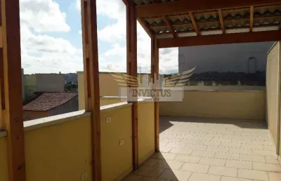 Cobertura sem condomínio com 2 quartos à venda, 98m² - vila camilópolis, santo andré/sp.