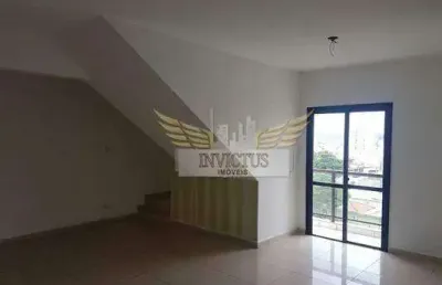 Cobertura com 3 quartos para comprar no condomínio esmeralda, 180m² - vila bocaina, mauá/sp.