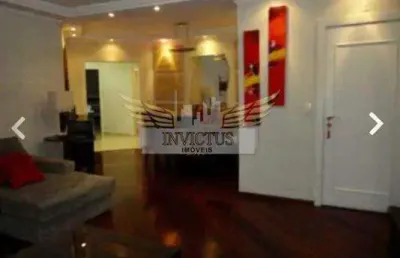 Apartamento com 3 dormitórios no edifício fall river, 150m² - vila valparaíso, santo andré/sp.