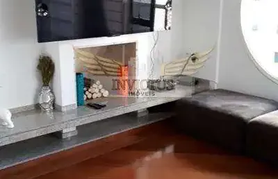 Apartamento com 3 quartos no edifício simone thais para comprar, 174m² - vila bastos, santo andé/sp.