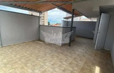 Cobertura sem condomínio com 2 quartos para comprar, 76m² - vila príncipe de gales, santo andré/sp