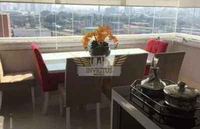 Apartamento com 3 suítes para comprar, 128m² - centro de santo andré/sp.