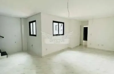 Cobertura com elevador 2 dormitórios à venda, 120m² - vila pires, santo andré/sp