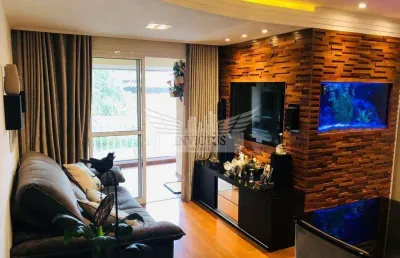 Apartamento 3 quartos no condomínio terraço campestre para comprar, 77m² - campestre, santo andré/sp.