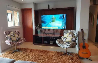 Apartamento com 2 suítes no edifício el shaday para comprar, 101m² - bairro jardim, santo andré/sp.