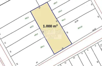 Terreno à venda, 1.000m² - bairro campestre - santo andré/sp