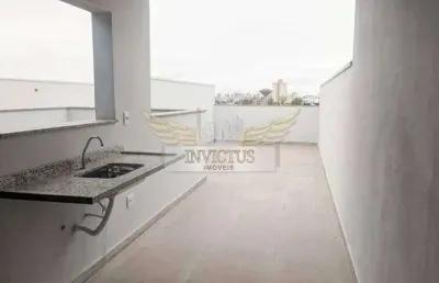 Cobertura sem condomínio com 2 quartos para comprar, 86m² - parque das nações, santo andré/sp