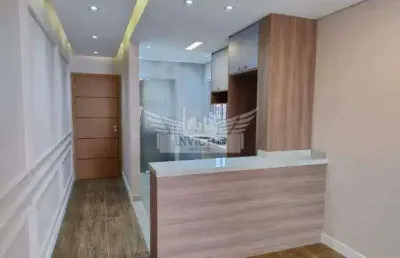 Apartamento residencial novo à venda, 64m² - campestre, santo andré/sp