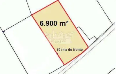 Terreno industrial à venda, 6.900m² - loteamento industrial coral, mauá/sp.