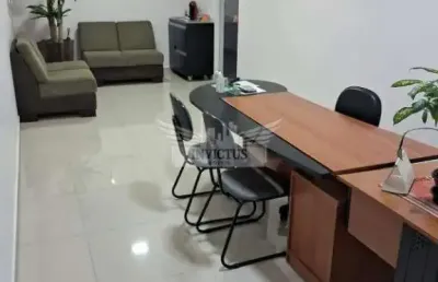 Sala comercial para comprar com renda, 84m² - centro, santo andré/sp.