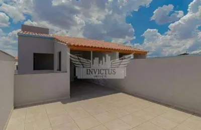 Cobertura sem condomínio com 2 quartos para comprar, 100m² - jardim santo alberto, santo andré/sp.