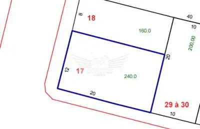 Excelente terreno de esquina comercial para locação, 240m² - vila alzira, santo andré/sp.