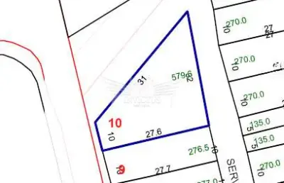 Terreno residencial à venda, 579m² - vila linda, santo andré/sp.