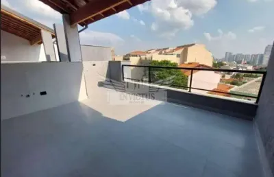Sobrado tríplex 2 dormitórios à venda, 130m² - vila scarpelli, santo andré/sp.