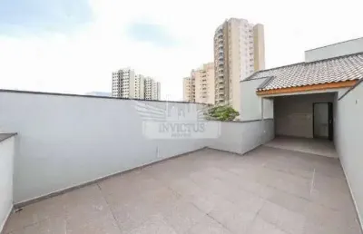 Cobertura sem condomínio 2 dormitórios à venda, 104m² - vila floresta, santo andré/sp.