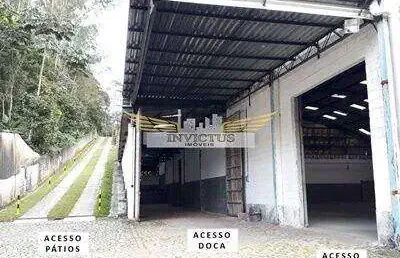 Galpão industrial a venda, 2.270m² - vila marquesa de santos, ribeirão pires/sp.