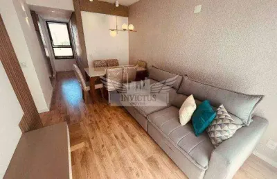 Apartamento novo decorado com 2 dormitórios, 58m² - vila alpina, santo andré/sp.
