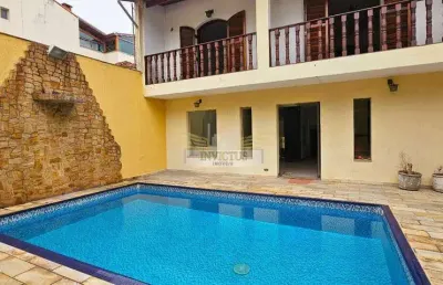 Sobrado com 5 quartos para comprar, 483m² - campestre, santo andré/sp.
