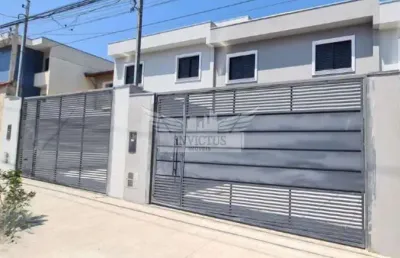 Sobrado com 3 dormitórios à venda, 68m² - campestre, santo andré/sp.