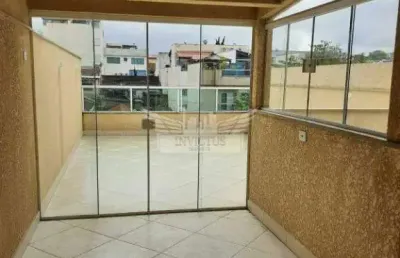 Cobertura sem condomínio 2 dormitórios à venda, 94m² - bairro paraíso, santo andré/sp.