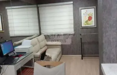Apartamento com 1 suíte no condomínio jardins de assunção para comprar, 44m² - casa branca, santo andré/sp.