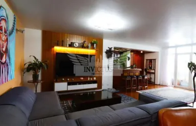 Apartamento de alto padrão com 4 dormitórios no condomínio agapantos para comprar, 205m² - centro de santo andré/sp.