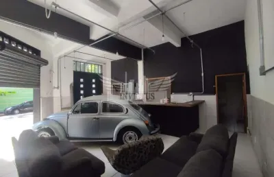 Salão amplo para locação, 100m² - vila alpina, santo andré/sp.